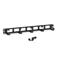 1U Tool-less 5X D-Ring Cable Manager