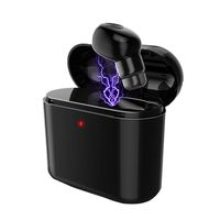 Unpara Mini Wireless Bluetooth Earphone with 2 in 1 Portable Charging Storage Box in Ear Noise Reduction Invisible Headset [Ship from USA]