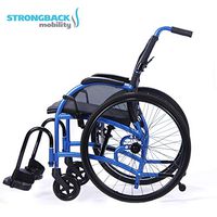 Strongback Mobility- Lightweight- Strongback 24 Wheelchair, Large 20" Seat, 24" Rear Wheels