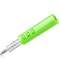 Bluetooth 4.1 Receiver,AoLiPlus Protable Wireless Blurtooth Car Adapter & Hands-Free Car Kits Mini Music Adapter for Home/Car Audio Music Streaming Stereo System-Green.