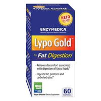 Enzymedica, Lypo Gold, Keto Supplement to Support Fat Digestion, Vegan, Gluten Free, Non-GMO, 60 Capsules (60 Servings) (FFP)