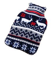 Classic Hot Water Bottle with Cover Hot Water Bag #01