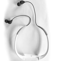 Tayogo Waterproof Headset Bone Replacement WMP8 Waterproof MP3 Player Swimming Headphone - White