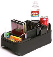 Texas Saddlebags Clutter Catcher(R) Universal Floor Consoles Black (50811)