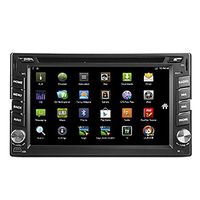 OUKU 6.2 inch Android Double Din In Dash HD Multi-touch Screen Car DVD Player GPS Navigation Stereo AM/FM Radio Support Bluetooth/SD/USB/ipod/AV-IN/OBD2/3G/Wifi/DVR