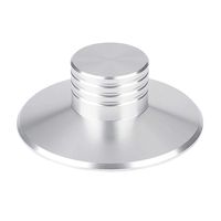 Zopsc New Record Clamp Aluminum Turntable Vinyl Record Weight LP Disc Stabilizer for LP Vinyl Record Player