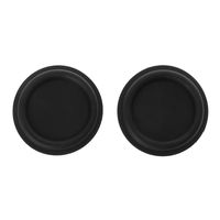 Bass Radiator Woofer Vibration Membrane Passive Speaker Subwoofer 70mm DIY Home Theater Repair Kit (2PCS)