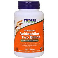 Now Supplements, Acidophilus, Two Billion, Dairy, Soy and Gluten Free (180 Count)