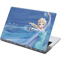 Skinit Decal Laptop Skin for Yoga 910 2-in-1 14in Touch-Screen - Officially Licensed Disney Elsa ICY Powers Design