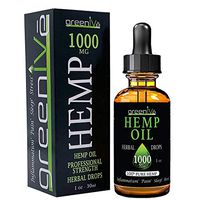GreenIVe - Hemp Oil - Best Quality Hemp Oil - USA farmed and Bottled - Exclusively on Amazon (1 Ounce 1,000mg, Natural)