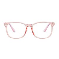 Blue Light Blocking Computer Glasses Anti Glare Elegant Style Case Included Reduce Eyestrain for Screens and Computers Men and Women Pink Crystal