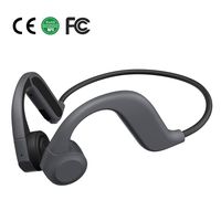 Topsail Bone Conduction Headphones Bluetooth 5.0, 8GB Memory Waterproof Wireless Sport Headphones Lightweight Headset for Jogging Running Driving Cycling