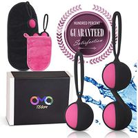 Kegel Balls for Tightening, Ben wa Balls for Womem, Shaking in Response to Your Body's Movements, Exercise Weights Set - Bladder Control &Strengthening Pelvic Floor Muscles