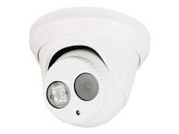 Monoprice 2.1MP Turret IP Security Camera - White with a 2.8mm Fixed Lens, Matrix IR, VCA Smart Detection, and IP66 Waterproof Rating