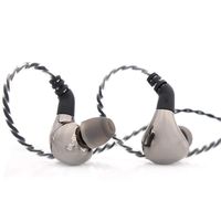 Linsoul BLON BL-03 HiFi 10mm Carbon Diaphragm Dynamic Driver in-Ear Earphone IEM with 0.78mm 2pin Detachable Cable (with mic, Brown)