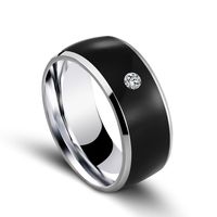 JIEMING Magic Smart Ring Universal Waterproof NFC Android Windows Cellphone Enabled Rings Intelligent Devices (Black) US11