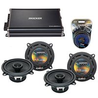 Compatible with Isuzu VehiCROSS 1999-2001 OEM Speaker Replacement Harmony (2) R5 & CXA300.4 Amp (Renewed)