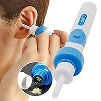 Electric Earwax Removal Kit,Portable Automatic Electric Vacuum Ear Wax Earwax Removal Tool Kit, Easy Earwax Remover Soft Prevent Ear-Pick Clean Tools Set for Adults Kids