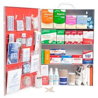 ProStat First Aid 0614 1508 Piece First Aid Kit with 4 Shelf Cabinet