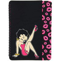 Betty Boop Limited Edition Deluxe Wide Range Stationary-Choose Your Option (Stepping out A4 Spiral Notebook)