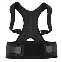 Magnetic Posture Corrector Pad Back Lumber Shoulder Support Belt Brace