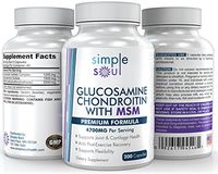 Glucosamine+Chondroitin+MSM Joint Relief&Mobility- Premium Sulfate Formula.