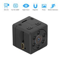Ankuka Hidden Spy Camera, Portable Mini Nanny Cam, HD 1080P DV with Motion Detection, 720P/1080P Loop Recording Night Vision for Home Office Security