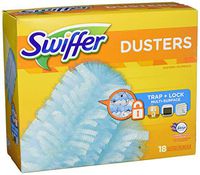 Swiffer 180 Dusters, Multi Surface Refills with Febreze Lavender Vanilla & Comfort Scent, 18 Count