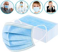 Disposable Face Cover 3-Ply Mouth Cover, Facial Tissue (30PCS)