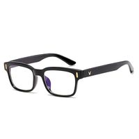 Blue Light Blocking Glasses for Computer Use Anti Eye Eyestrain UV Filter Prevent Fatigue Electronic Devices Cellphone Screen Eye Protection Glasses (Black)