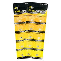 2pc 10pk Exell EB-SR521 Silver Oxide 1.5V Watch Battery for SR521SW 379