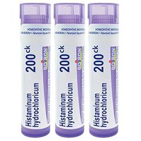 Boiron Histaminum hydrochloricum 200ck, 80 pellets, homeopathic Medicine for Allergies, 3 Count