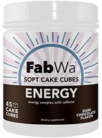 Fabwa Soft Cake Energy Chews, Dark Chocolate, 45 Count