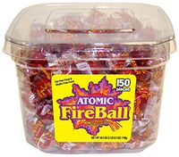 Atomic Fireballs Cinnamon Hard Candy, 40 Ounce Tub