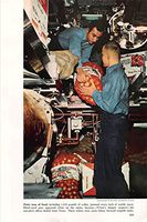 Print Ad 1960 Forty tons of food including 1820 pounds of coffee