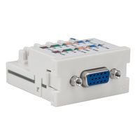 Leviton 41295-VPW VGA PC MOS Module, 110-Style Termination, White