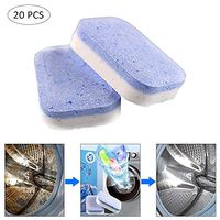 Yeldou Washing Machine Cleaners, Washer Machine Cleaner for Front & Top Loader Tablet Tub Bomb Deep Cleaning for Home & Kitchen,Washer Decontamination Cleaning Detergent Effervescent Remover Deodorant