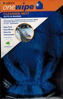 Sabco Onewipe Cleaning Mitt- Blue