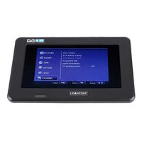 Zerone Mobile Television, 7'' Portable Digital ATSC ISDB HD Mini Mobile Digital TV DVB-T DVB-T2 Television Support USB TF Card(American and ATSC)