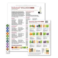 Rollerball Make & Take Essential Oils Blends Set, DIY Labels and Recipes, Wellness