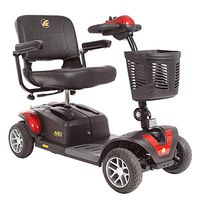 Golden Technologies Buzzaround 4-Wheel Travel Mobility Scooter with 2-Year Extended Service -  Red