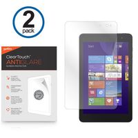 Dell Venue 8 Pro Screen Protector, BoxWave® [ClearTouch Anti-Glare (2-Pack)] Anti-Fingerprint Matte Film Skin for Dell Venue 8 Pro