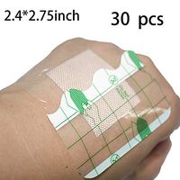 Disposable Transparent Stretch Adhesive Bandage Waterproof Bandage Transparent Film Dressing Second Skin Healing Protective Clear Adhesive 30PCS