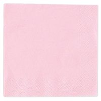 Light Pink Beverage Napkins (50 count)