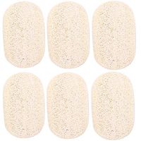 TableRe 10 Pack Natural Anti-Oil Kitchen Loofah Sponge Scrubber Cleanning BrushAbsorbant Loofah Dish Towel Kitchen Tool