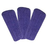 Microfiber Spray Mop Replacement Heads for Wet/Dry Mops Compatible With Bona Floor Care System 3 Pack (purple)