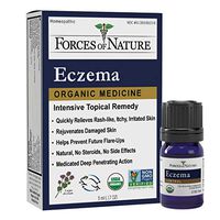 Forces Of Nature – Natural, organic eczema Care (5ml) Non Gmo, No Harmful Chemicals or Steroids –Relieve Dry, Itchy, Red, Irritated Skin While Soothing, Restoring Skin