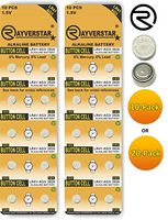 Rayverstar LR41 AG3 1.5 Volt Alkaline (20-Batteries) Fits: 392, 192, SR41, 384, 736, L736F (Full List Below)