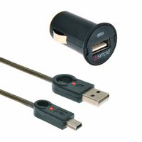 iSimple UlinxPwr USB to Micro USB Cable with 1A Car Charger