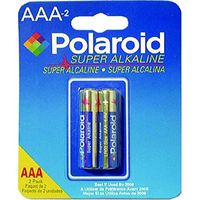 Polaroid"AAA" Super Alkaline Batteries 2 Pk.
